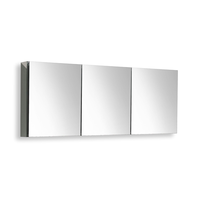 60" Kubebath Medicine Cabinet w/ Mirrors