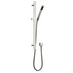 Aqua Piazza Brass Shower Set w/ 8" Square Rain Shower Head