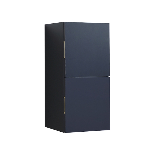 Bliss Bathroom Linen Side Cabinet - Blue