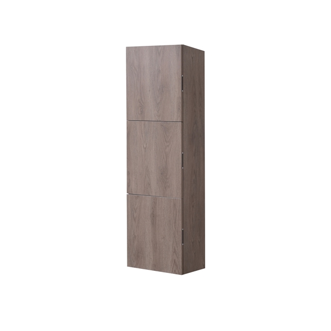 Bathroom Linen Side Cabinet - Butternut