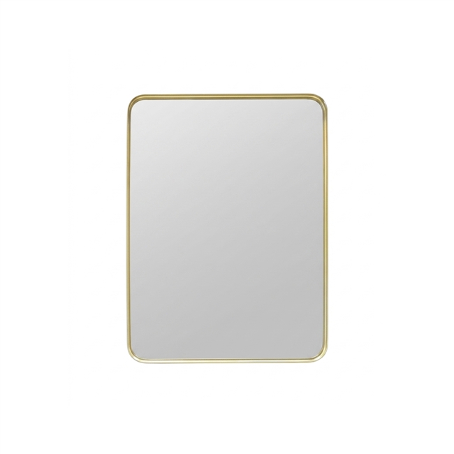 24'' Brushed Gold Framed Vanity Mirror