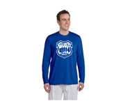 ALL-IN FC Royal Blue Long Sleeved Performance Tee