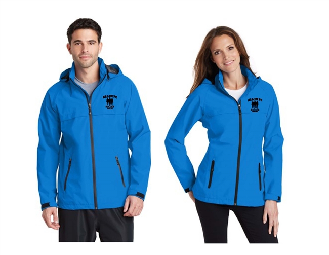 ALL-IN FC Direct Blue Lightweight Rain Jacket