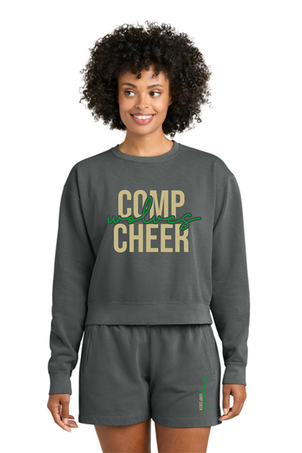 Ladies Mid Length Crewneck