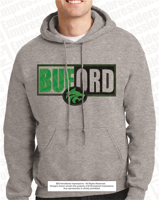 Buford Wolf Split Knockout Hoodie