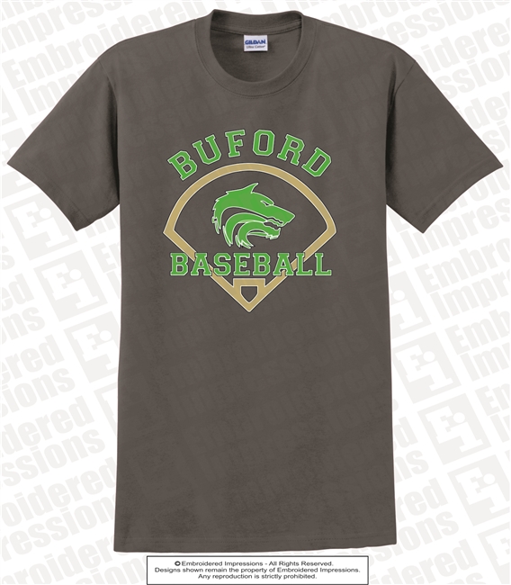 Buford Wolves Baseball Tee