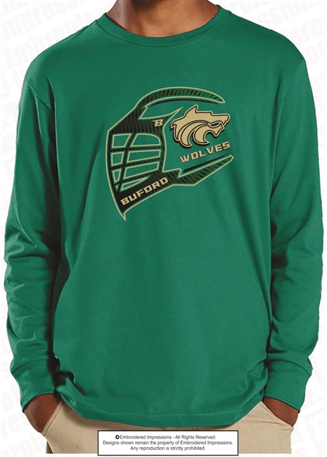 Buford LAX Helmet Tee Shirt