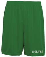 Buford Wolves Distressed Wolves Augusta Octane Athletic Shorts