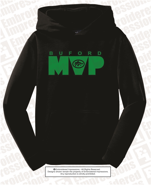 MVP Dr-fit Hooded Buford Wolves Sweatshirt