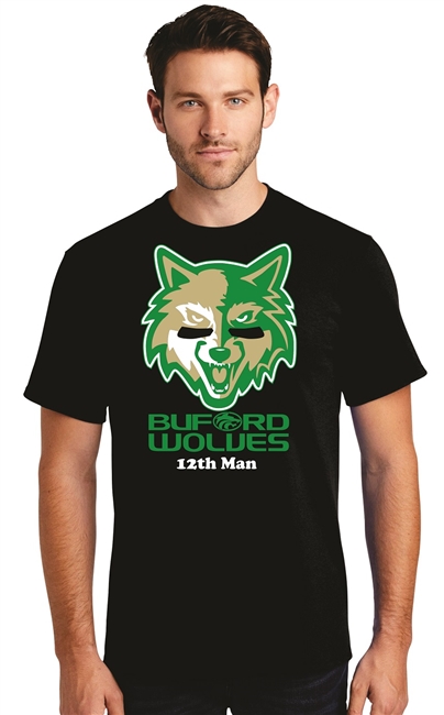 Buford Wolves 12th Man Fan Tee
