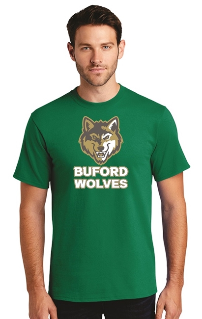 Buford Wolves Wolf Head Tee