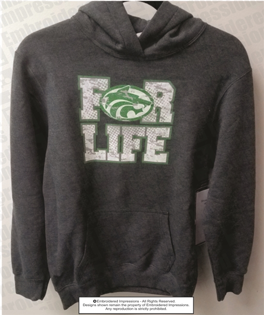 Buford Wolves For Life Hoodie