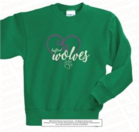 Curly Heart Buford Fleece Crewneck Sweatshirt