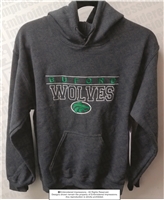 Custom Embroidered Buford Wolves Hoodie