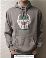 Buford Wolves Helmet Applique Hoodie