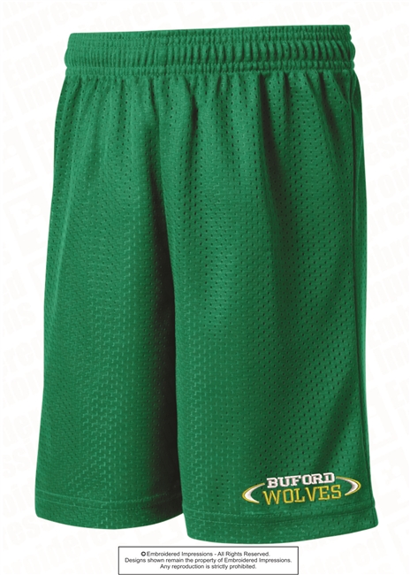 Buford Wolves Men and Youth PosiCharge Shorts