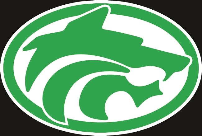 Standard Buford Wolf Head Logo Sticker