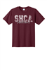 SHCA Distressed Script Tee