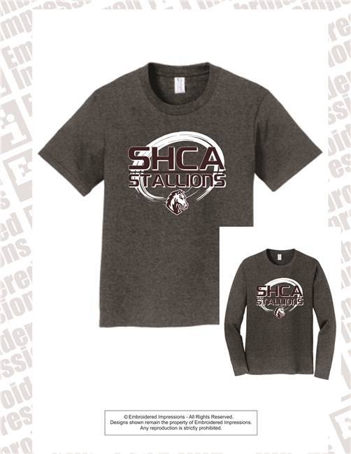 CAPA SHCA Stallions Swoosh Tee