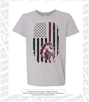 CAPA Stallion Flag Short or Long Sleeve Tee