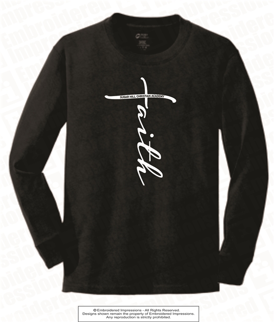 Faith Cotton Long Sleeves in Black