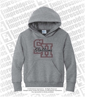 CAPA Stallion College Font Hoodie