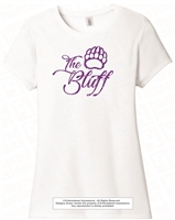 The Bluff Script Glitter Tee