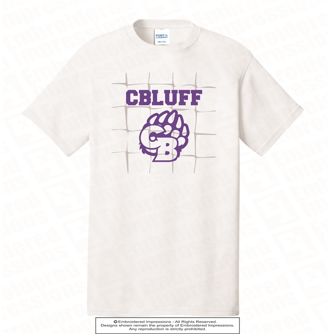 CBLUFF Soccer Net Tee