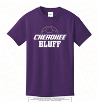 Cherokee Bluff Half Soccer Ball Tee