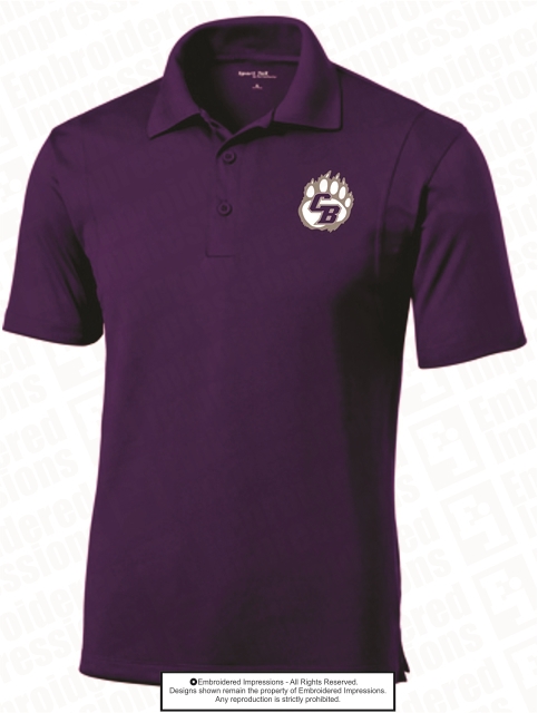 Cherokee Bluff Bears Micropique Polo