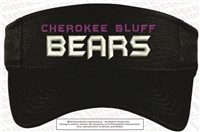 Cherokee Bluff Bears Posi-Charge Visor