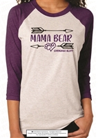 CB Bears Mama Bear Arrow Glitter Tee