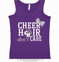 Cheer Hair Don't Care Tank