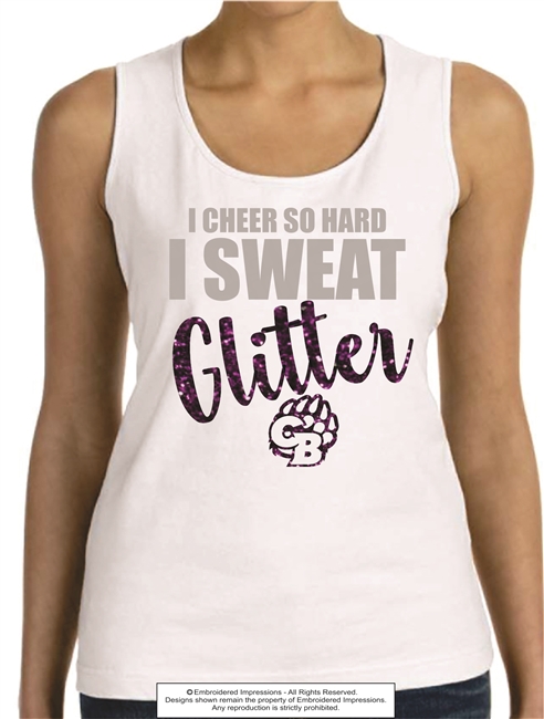 I Sweat 'Glitter' Tank