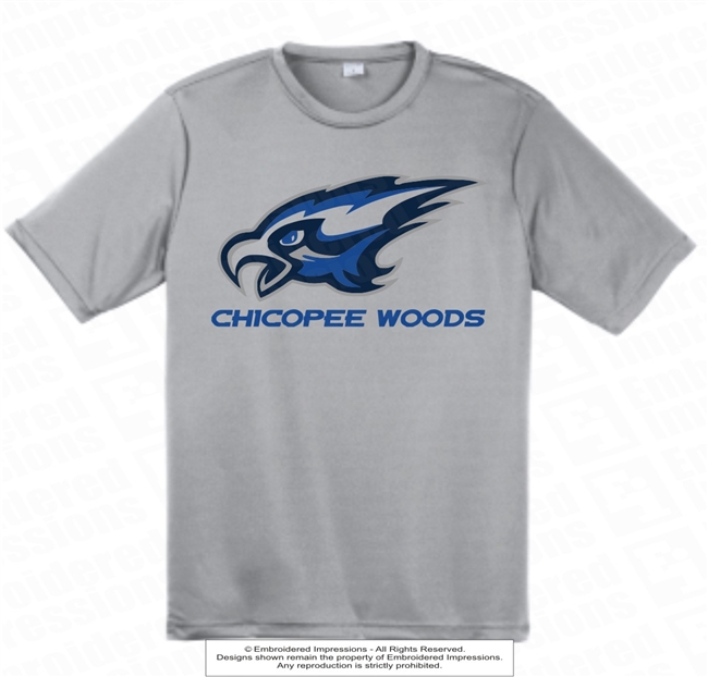 Chicopee Woods Hawks Dri-Fit Tee