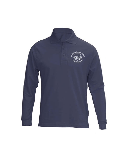 Dacula CountrySide Montessori Long Sleeve Polo