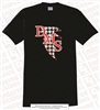 Pattered DMS Falcons Logo Tee