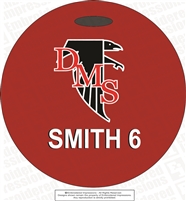 DMS Falcons Custom Bag Tag