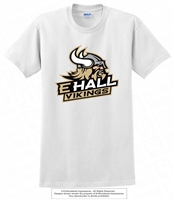 E Hall Vikings Cotton Tee