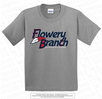 Tri-Color Flowery Branch Elementary Logo Tee