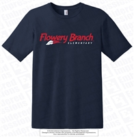 Flowery Branch Elementary Logo Tee