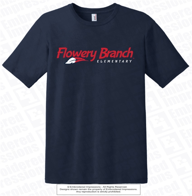 Flowery Branch Elementary Logo Tee