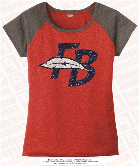 FBES Logo Ladies Heather Tee