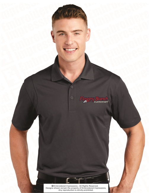 Flowery Branch Elementary Micropique Polo