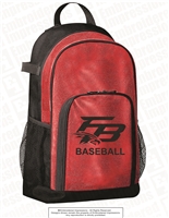 FB Glitter Baseball Backpack