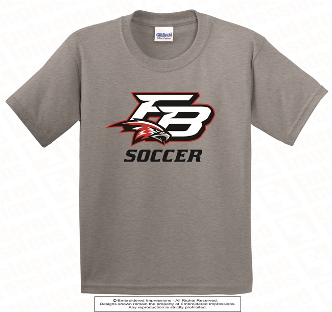 Flowery Branch Logo Soccer Tee