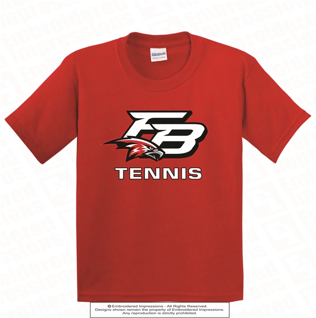 Flowery Branch Logo Tennis Tee