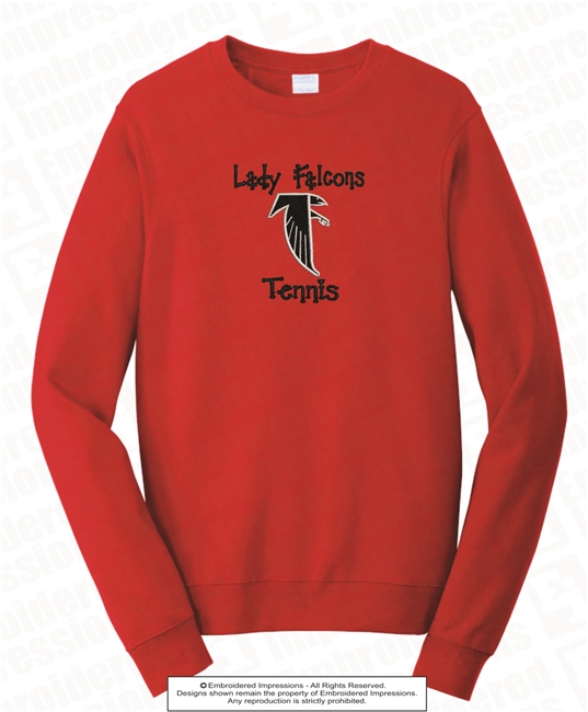 Lady Falcons Tennis Fleece Sweatshirt