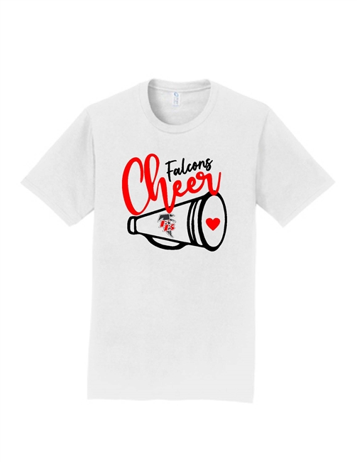 Flowery Branch Cheer White Tee