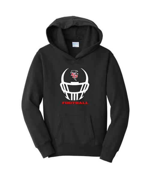 Flowery Branch Falcons Helmet Logo Hoodie